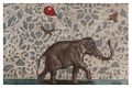Paola Lopez Etching Elephant with Illusions 2019