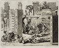 Alfredo Zalce Mexico Transforms into a Great City Etching 1947